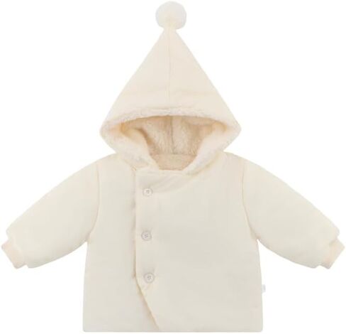 Baby Girl Winter Fleece Jacket Toddler Boy Puffer With Hood Coat Infant Clothes in Kuwait
