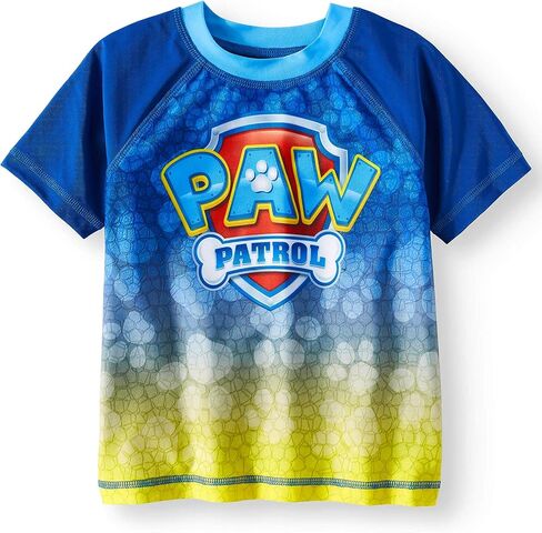 PAW PAW PATROL Toddler Boys Blue Rash Guard - 2T in Saudi Arabia