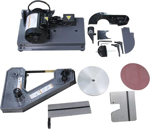 Kaka Industrial BTM-200 Benchtop Combination 1 × 42 بوصة / 8 بوصة Sander in Saudi Arabia