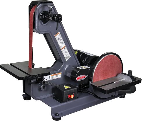 Kaka Industrial BTM-200 Benchtop Combination 1 × 42 بوصة / 8 بوصة Sander in Saudi Arabia
