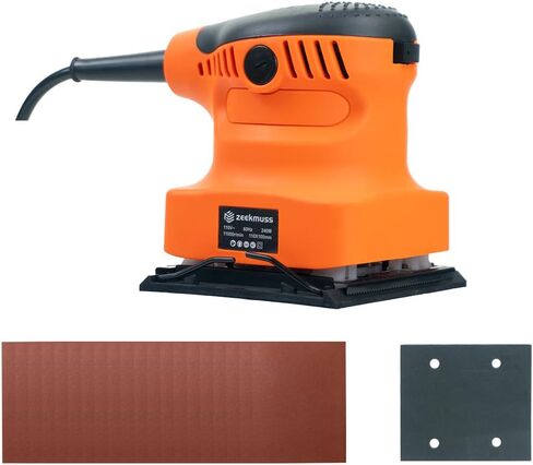5 بوصة Sander 2AMP (240W) ، 11000 دورة في الدقيقة أداة صنفرة مدارية عشوائية ، 5 بوصات طقم صنفرة كهربائية ، 20 قطعة من الصنف in Saudi Arabia