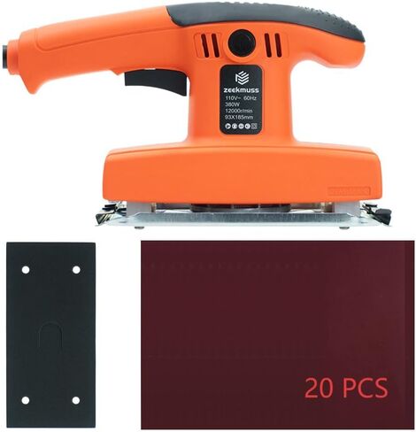 5 بوصة Sander 2AMP (240W) ، 11000 دورة في الدقيقة أداة صنفرة مدارية عشوائية ، 5 بوصات طقم صنفرة كهربائية ، 20 قطعة من الصنف in Kuwait
