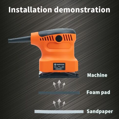 5 بوصة Sander 2AMP (240W) ، 11000 دورة في الدقيقة أداة صنفرة مدارية عشوائية ، 5 بوصات طقم صنفرة كهربائية ، 20 قطعة من الصنف in Saudi Arabia