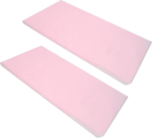 American Baby Company 2 Pack Forged Nap Mat Sheet مع زوايا مرنة 24 "× 48" × 4 " - ورقة راحة ميكروفيات ناعمة وذاتية أو غطاء حصيرة قيلولة للرعاية النهارية ومرحلة ما قبل المدرسة ، الأزرق in Kuwait