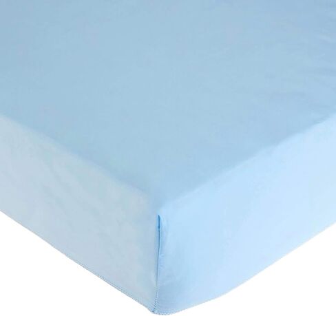 American Baby Company 2 Pack Forged Nap Mat Sheet مع زوايا مرنة 24 "× 48" × 4 " - ورقة راحة ميكروفيات ناعمة وذاتية أو غطاء حصيرة قيلولة للرعاية النهارية ومرحلة ما قبل المدرسة ، الأزرق in Kuwait