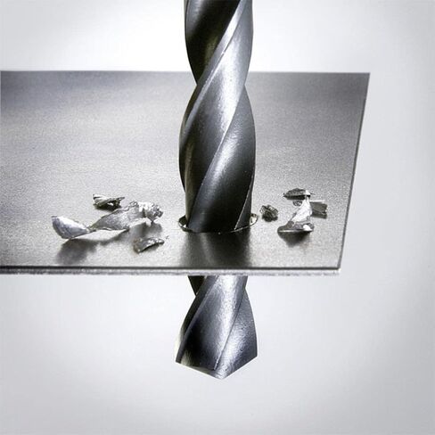 4mm HSS Metal Drill Bit, DIN 338, Rolled, 118° Point Angle, Universal in Saudi Arabia