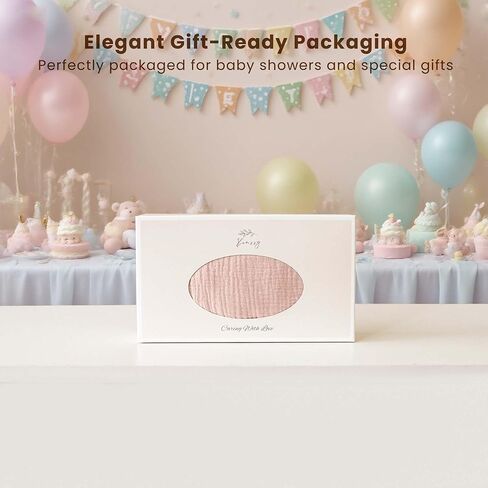 Konssy Muslin Baby Sleep Sack 12-18 Months 0.8 TOG, 2 Pack 100% Cotton Wearable Blanket for Babies, 2-Way Zipper Breathable Sleeping Sack Infant Toddler Essentials for Girls and Boys (Blossom, Pink) in Kuwait