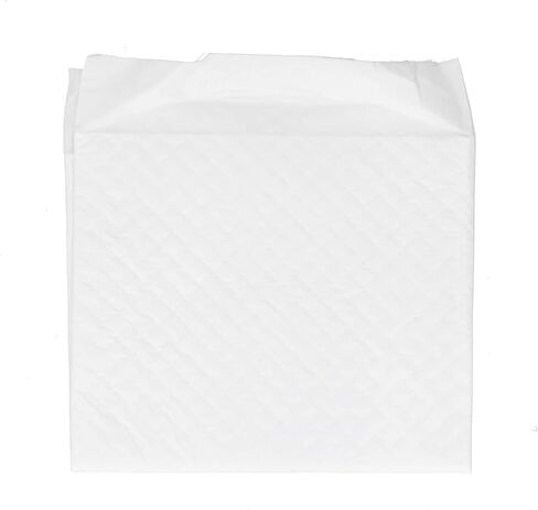 Baby Disposable Urine Changing Pad 10Pcs Newborn Infant Non Woven Fabric Soft Cotton Like Skin Friendly Fast Absorption Leak Proof Breathable PE Film 45 x 33cm in Saudi Arabia