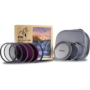 Kase Revolution Plus Mega Filter Kit Magnetic Froofchpridged Pansical Glass W Color Color Color Inc Cpl ND8 ND64 ND1000 Neutral Night UV Cap & Case (112mm) in Saudi Arabia
