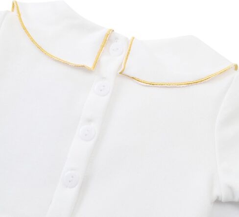 Baby Boy Girl Baptism Outfit Infant Christening Outfit with Shoes & Socks 5Pcs in Kuwait