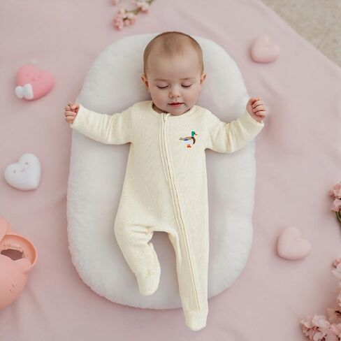 Newborn Baby Boy Clothes Bear Tractor Footie Romper Waffle Onesie Coming Home Jumpsuit Western Farm Fall Outfit in Kuwait