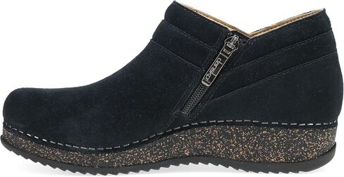 Dansko Muriel's Women's Seede Suede Bootie-cozy slip-on boot with midsole cushioned cork in Saudi Arabia