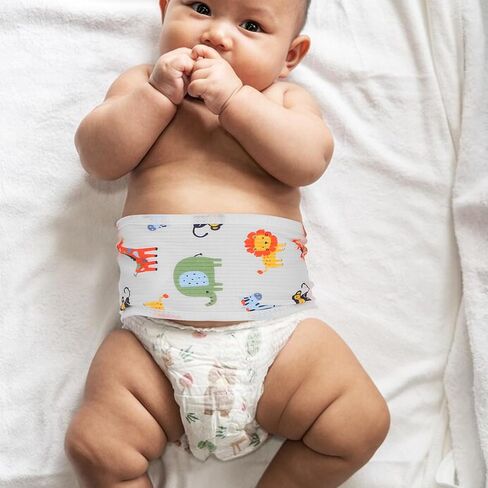 Healifty 4pcs Baby Belly Band for Nevel Cotton Cotton Baby in Kuwait