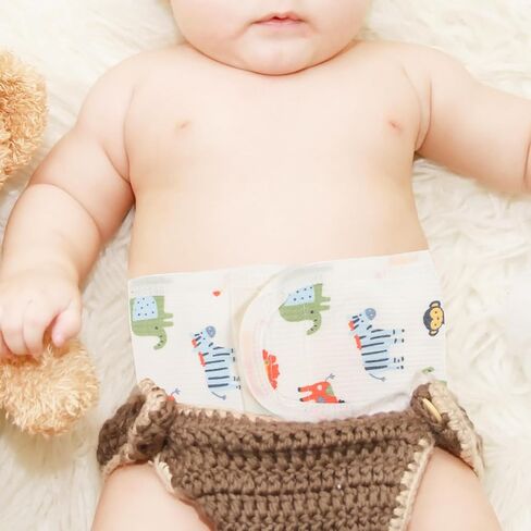 Healifty 4pcs Baby Belly Band for Nevel Cotton Cotton Baby in Kuwait