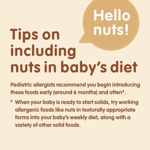 Happy Baby Organics Nutty Blends Stage 2, Bananas & Peanut Butter Organic Baby Food, Pack of 12 (3 oz each) in Saudi Arabia