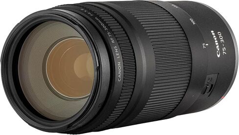 Canon RF 75-300mm F4-5.6 Telephoto Zoom Long-Range Autofcus Lens for EOS R Cameras + 58mm 3 قطعة مرشح Kit + كيس عدسة كبيرة + حزمة كبسه + حزمة مجموعة التنظيف (متجددة) in Saudi Arabia