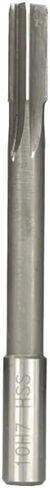 W6542 HSS Machine Tool Reamer H7, 1mm- 12mm Straight Shank Chuck Machine Tool Reamer Straight Slot Reamer Milling Cutter(10mm H7) in Kuwait