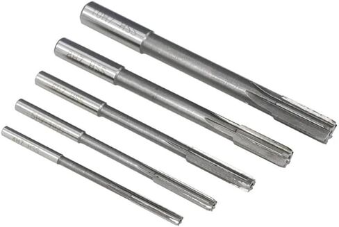 W6542 HSS Machine Tool Reamer H7, 1mm- 12mm Straight Shank Chuck Machine Tool Reamer Straight Slot Reamer Milling Cutter(10mm H7) in Kuwait