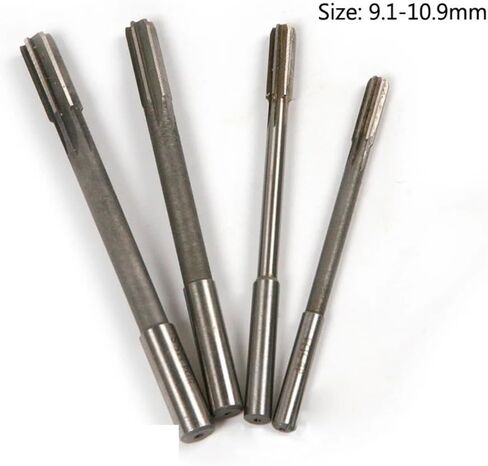 1Pc D4 Accuracy HSS Machine Reamers Straight Shank Reamers 9-10.9mm(10.8mm) in Kuwait