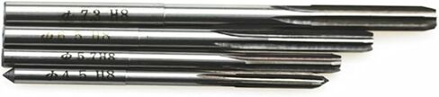 4.5-7.4mm H8 Chucking Cobalt M35 Reamers H8 Machine Reamer High Speed Steel Rotating Tools Straight Shank(5.4mm) in Saudi Arabia
