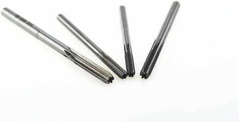 4.5-7.4mm H8 Chucking Cobalt M35 Reamers H8 Machine Reamer High Speed Steel Rotating Tools Straight Shank(5.4mm) in Saudi Arabia