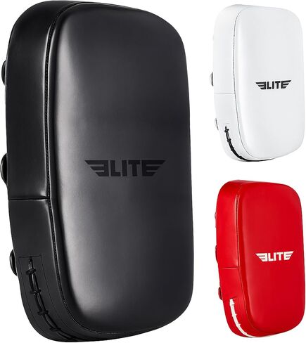 Elite Sports 2 قطعة من وسادات ركلة الملاكمة التايلاندية MMA، TKD للركبة والقدم والكوع هدف الركل زوج وسادة درع للفنون القتالية in Kuwait