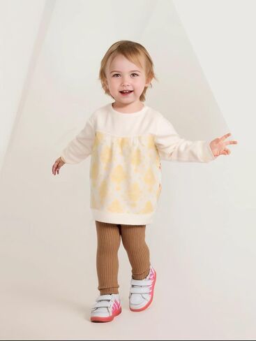 Baby and Toddler 3 Pack Pull On Pants Solid Ribbed Leggings Infant Clothes Size 1-4 Years in Saudi Arabia