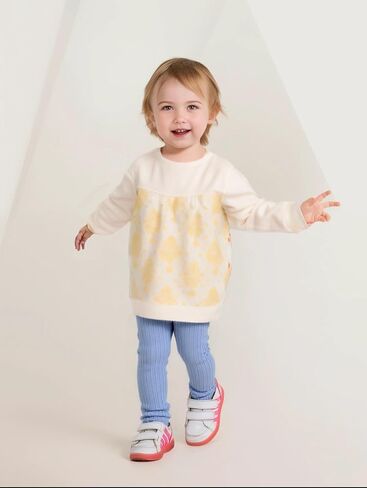 Baby and Toddler 3 Pack Pull On Pants Solid Ribbed Leggings Infant Clothes Size 1-4 Years in Saudi Arabia