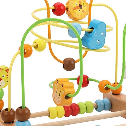 لعبة Maze Wooden Bead Maze التعليمية لتنمية تعلم الأطفال ، الفاكهة أ in Kuwait