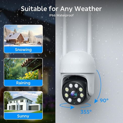 نظام كاميرات الأمان ، 3MP Cameras Outdoor ، WiFi Connect بـ NVR مع شاشة اللمس 7 "، 4CH 32GB SD ، زوجًا تلقائيًا ، مكونًا في اللعب ، 3 رؤية ليلية ، سجل 24/7 ، صوتيان ، مراقبة منزلية ، مراقبة منزلية in Kuwait