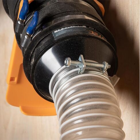 Powertec 2-1/2 بوصة مشبك خرطوم مزدوج الأسلاك مع الترباس ، 10 PK مشابك خرطوم قابلة للتعديل لمجمع الغبار ، خرطوم مجموعة الغبار وخرطوم تنفيس المجفف ، مشبك الأنابيب ، مشبك تروس الدودة ، 70263 (قد يختلف اللون) in Saudi Arabia