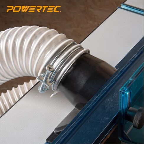Powertec 2-1/2 بوصة مشبك خرطوم مزدوج الأسلاك مع الترباس ، 10 PK مشابك خرطوم قابلة للتعديل لمجمع الغبار ، خرطوم مجموعة الغبار وخرطوم تنفيس المجفف ، مشبك الأنابيب ، مشبك تروس الدودة ، 70263 (قد يختلف اللون) in Saudi Arabia