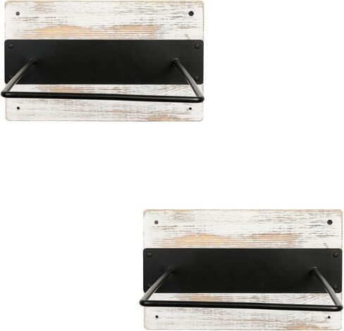 حامل كرة تثبيت للتمارين الرياضية مثبت على الحائط من MyGift، حامل عرض من الخشب الصلب المحروق الريفي وسلك معدني أسود لكرات اليوجا في صالة الألعاب الرياضية المنزلية أو الاستوديو، مجموعة من 2 in Kuwait