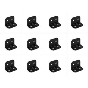 Simpson Strong Tie APVA6 Outdoor Accents® Avant Collection™ ZMAX®, Black Powder-Coated 90° Angle for 6X, 12-Pack in Saudi Arabia
