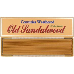 Bosen's Centuries Weathered Old Sandalwood 40+ Sticks Pack - 8" Stick Incense - 100% Natural - L007T40