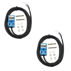 2PCS DC 10-30V 300mA Inductive Proximity Sensor Switch 3-Wire SN04-N NPN Normally Open NO Detection Distance 4mm Proximity Switch