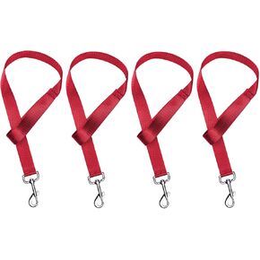 Harrison Howard 4PCS 22" Easily Packed Sturdy Nylon Bucket Straps for Hay Nets and Water Feeder Buckets-Azure Blue in Kuwait