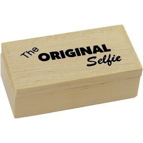 Treasure Gurus The Original Selfie Surprise Wooden Box Gag Gift Practical Joke Prank Toy