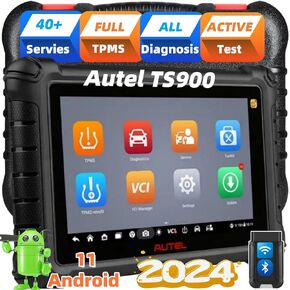 Autel MaxiTPMS TS900 Autel TPMS Programming Tool Autel Scanner Upgrade of TS608 All System Diagnosis Full TPMS Bi-Directional Active Test, 40+Services CAN FD/DoIP Program Autel MX Sensors