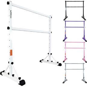Portable Ballet Barre,Adjustable Height,Heavy Duty, No Tools,Dance Bar for Stretching & Balance Excercise,Sturdy Construction for Balance Workout,Weight Capacity 350 LBS