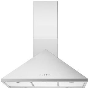 Blue Ocean 30 inch RHKQ2 Tempered Glass 760 CFM Stainless Steel Wall Mount Kitchen Range Hood | LED Lights | PRO PERFORMANCE| Ducted/Ductless Convertible Duct