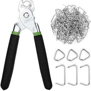Mr. Pen- Galvanized Hog Rings, 1/2", 360 Pcs, Hog Rings Upholstery, Hog Rings for Furniture Upholstery, Auto Upholstery in Saudi Arabia