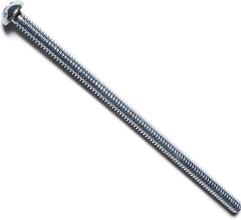 014973236243 Combo Round Machine Screws, 6-32 x 3, Piece-100,Zinc in Saudi Arabia