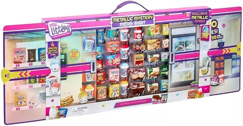 Shopkins Metallic Mystery Micro Mart, 100 Pieces (50 and 50 Mini Packs) Including 4 Special Edition in Kuwait