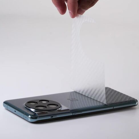 Ibywind Screen Protector For Oneplus 11 5G (6.7 Inches),with 2Pcs Flexible TPU Film,1Pc Camera Lens Protector,1Pc Backing Carbon Fiber Film [Fingerprint Reader,Easy to install] in Saudi Arabia