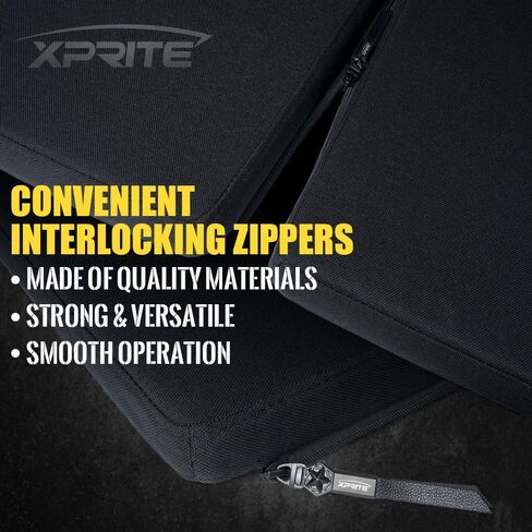 Xprite Tail Cargo Mattress Portable Premium Bed Padding Foldable Camping Sleeping Pad Compatible with 2014 2015 2016 2017 2018 2019 Toyota 4Runner, 2009 and up Subaru Forester & Outback - Black in Saudi Arabia
