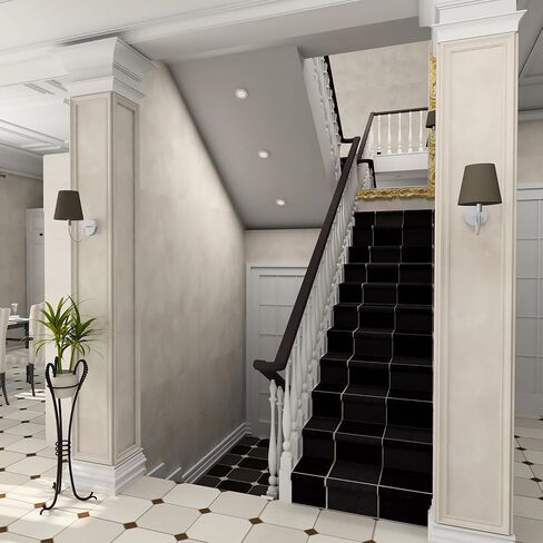 مصابيح LED كهربائية مقاس 6 بوصات من Feit Electric قابلة للتعديل مع صندوق J مدمج، ما يعادل 65 وات، قابلة للتعتيم، 5CCT أبيض قابل للاختيار، 90 CRI، 850 لومن، 4 عبوات، LEDR6XT/ADJ/6WYCA/4 in Kuwait