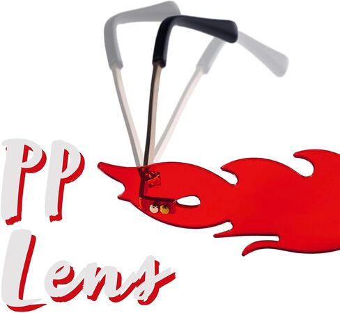 Spooktacular Creations Halloween Flame Glasses, Rimless Goth Glasses, Colorful Fire Shaped Sunglasses for Kids Women Men in Saudi Arabia