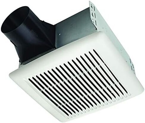 Broan-NuTone AE110S مروحة معتمدة من Invent Energy Star، 110 CFM 1.0 Sones، أبيض in Kuwait