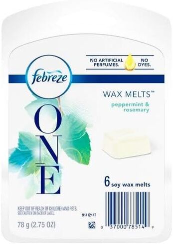 ONE Wax Melts Air Freshener, Peppermint & Rosemary, 2.75 oz in Saudi Arabia